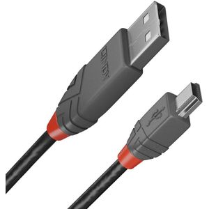 Kabel Micro USB LINDY 36725 5 m Zwart