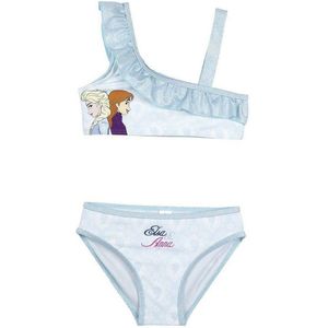 Bikinibroek Voor Meisjes Frozen Blauw Licht Blauw Maat 6 Jaar