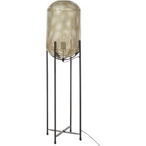 Beliani KAMINI - Staande lamp - Messing - Metaal