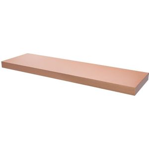 Duraline Zwevende Wandplank Koper Look FSC 38mm 80x23,5cm