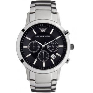 Emporio Armani AR2434 Herenhorloge 43 mm - Zilverkleurig