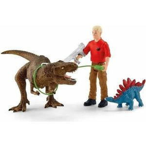 Playset Schleich Tyrannosaurus Rex Attack 41465 5 Onderdelen