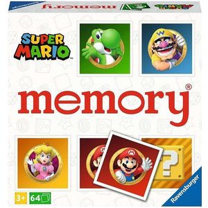 Ravensburger Memory Super Mario - Het perfecte geheugenspel voor kinderen vanaf 3 jaar! Geschikt voor 2-8 spelers.