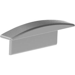 LEDsON aluminium afsluitdop voor aluminium-inbouwprofiel voor ledstrip slimline 7 mm - zonder kabelopening - zilver