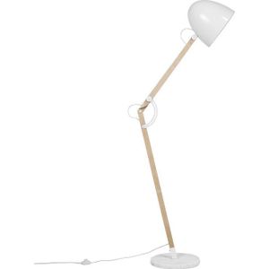 Beliani HETTON  - Staande lamp - Wit - Marmer