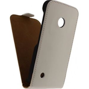 Mobilize Ultra Slim Flip Case Nokia Lumia 530 Wit