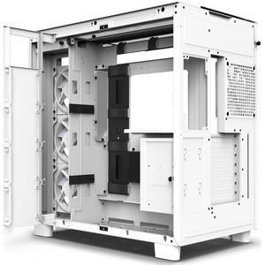 NZXT H9 Elite - PC Behuizing - Gehard glas en RGB Controller - Wit