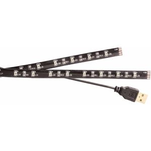 Konig USB LED TV-strip Dimbaar 2-set 45 CM - Cool Wit