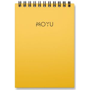 MOYU Uitwisbaar Notitieboek A6 Hardcover - Young Yellow