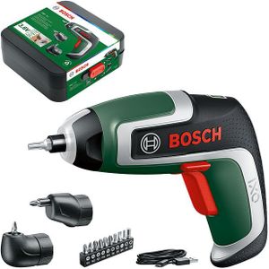 Bosch Groen IXO 7 Accu Schroevendraaier | 3,6 V | 2,0 Ah | 5,5 Nm | incl. 2 adapters + 10-delige