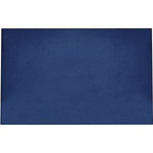 Beliani RHEA - Verzwaringsdeken hoes - Donkerblauw - 100 x 150 cm - Polyester