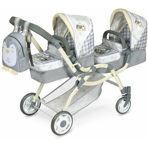 Poppenwagen Decuevas Pipo Dubbel 45 x 100 x 81 cm