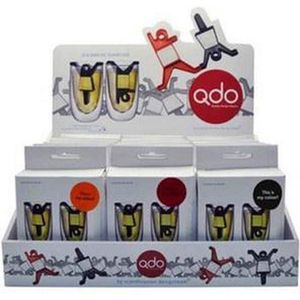 Q-Do Accessoire thee-ei breakdancer set van 2 display 18 stuks Assorti