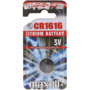 CR1616 Becocell lithiumbatterij IEC CR1616 met 3 volt en 55 mAh