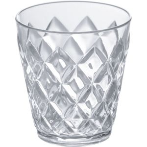 Koziol - Crystal S - Drinkglas - 250ml - transparant helder - set van 8