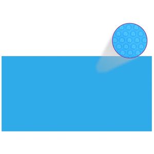 Zwembadhoes 600x300 cm PE blauw
