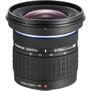 Olympus ZUIKO Digital 9-18mm F4/5.6 - Zoomlens - Compact - Geschikt voor Micro Four Thirds