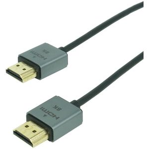 Scanpart HDMI 2.1 Kabel Ultra HD Ethernet 48 Gbps 1.5 m Zwart