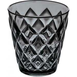 Koziol - Crystal S - Drinkglas - 250ml - transparant grijs - set van 8