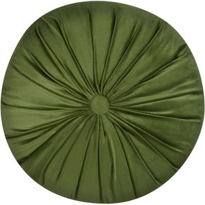 BODAI - Sierkussen set van 2 - Groen - 38 cm - Fluweel