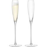 L.S.A. - Aurelia Champagneglas 165 ml Set van 2 Stuks - Transparant / Glas
