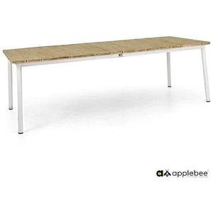 Apple Bee Milou Tuintafel Wit - 180x90 cm