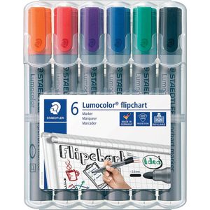 Staedtler merkstift Lumocolor Flipchart 6 stuks