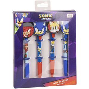 Set Balpennen Sonic 4 Onderdelen Multicolour