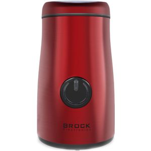 BROCK Electronics Elektrische Koffiemolen CG 2050 RD - Rood