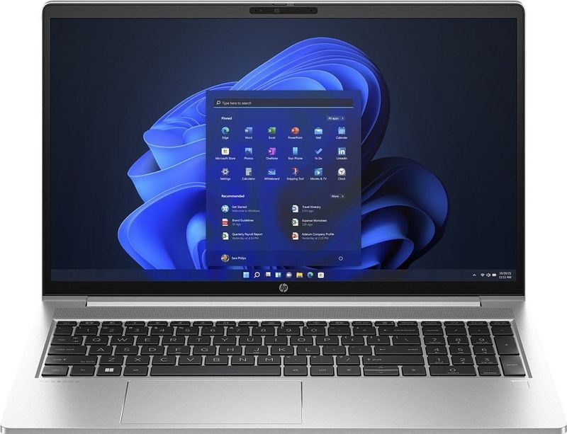 HP ProBook 450 / 15.6" / I5-1335U / 16GB / 512GB / W11P / QWERTY / Zilver
