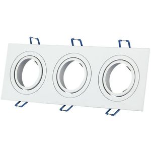 V-TAC VT-784SQ-WH  LED-spots - Inbouwarmatuur - GU10 - IP20 - Wit