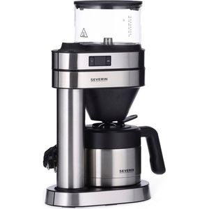 Severin KA 5763 Café Caprice Thermoline - Filterkoffiezetapparaat - Zilver - Zwart