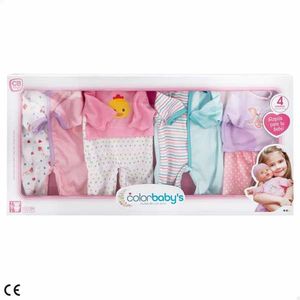 Colorbaby - Accessoires voor Poppen - Multicolour - Stof / Plastic