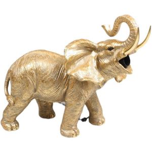 tafellamp - Olifant - goud - 36 × 17 × 29 cm - decoratie