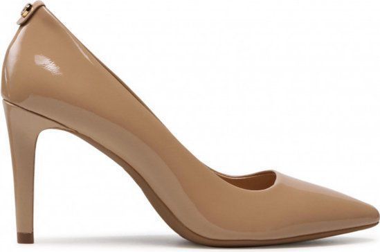 Michael Kors - Dorothy Flex Pump - Dames Hak - Hoogglans - Gouden Details