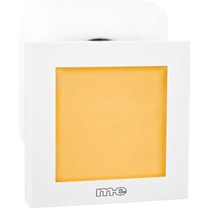 M-E Orange LED Nachtlicht met Automatisch Schemersensor Wit