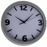 NeXtime clock 13801 Small Numbers, Ø30 cm, Wall, Wit