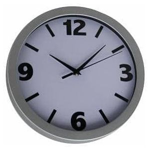 NeXtime clock 13801 Small Numbers, Ø30 cm, Wall, Wit