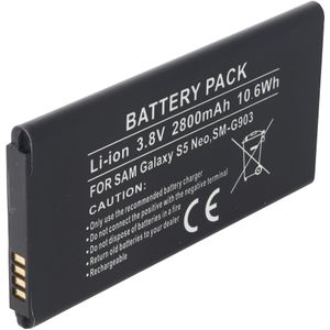 Batterij geschikt voor de Galaxy S5 Neo batterij EB-BG903BBA, EB-BG903BBE