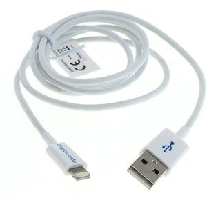 USB 2.0-synchronisatie- en oplaadkabel voor Apple iPhone Xs, iPhone Xs Max, iPhone Xr, "Made for iOS