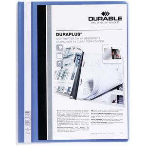 Durable DURAPLUS® snelhechter - A4 formaat - Blauw - 25 stuks