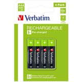 Batterijen Verbatim AAA 1,2 V 1.2 V AAA