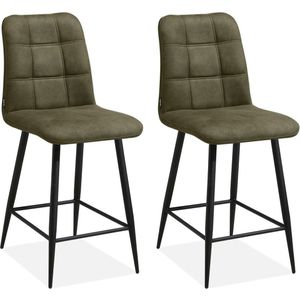 MX Sofa Barstoel Dex - Moss (set van 2 stoelen)