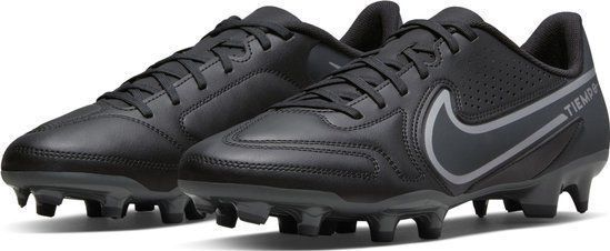 Nike Tiempo Legend 9 - Sportschoenen - Maat 44 - Zwart - Zilver