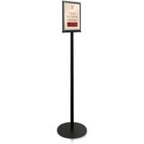 Magnetoplan Infodisplay Superior Image - DIN A4 - 33X142X33CM (BXHXT) - Transparant/zwart