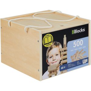 BBlocks BBlocks 500 stuks in houten kist