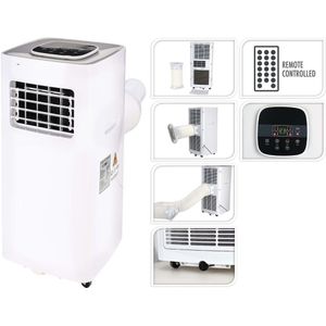 Excellent Electrics Airconditioner met afstandsbediening 1500 W wit