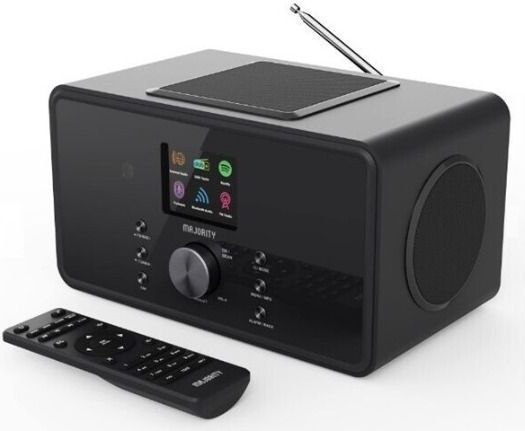 MAJORITY Bard - Internetradio - Wifi - DAB Plus - 100 Watt - Bluetooth