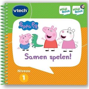 VTech MagiBook Activiteitenboek Peppa Pig - Cadeau - Samen Spelen! - Educatief Speelgoed - Niveau 1