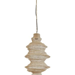 Light & Living Hanglamp Nakisha - Bruin - Ø31cm - Modern - Hanglampen Eetkamer, Slaapkamer, Woonkamer